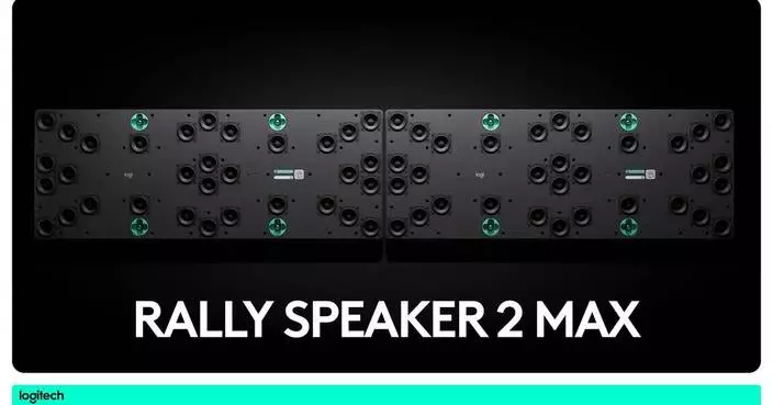 From Science Fiction to the Boardroom: Logitech Previews Breakthrough Sound Shape Audio Technology in New Rally Speakers 2 Pro and Max 