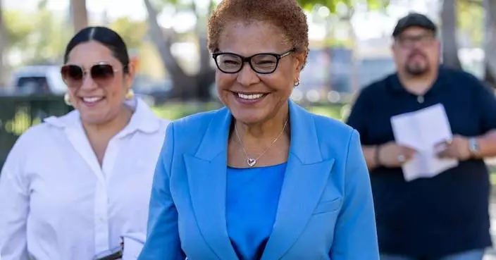 In struggling LA, Mayor Karen Bass fights for 2nd term against democratic socialist-backed Raman