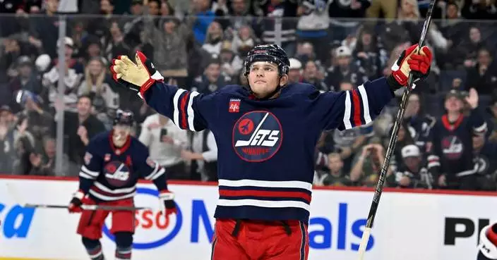 Jets beat the Wild 5-2 as Cole Perfetti scores 2 goals