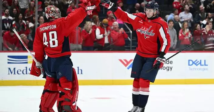 Tuch scores 2 more goals, Capitals beat Flyers 5-2