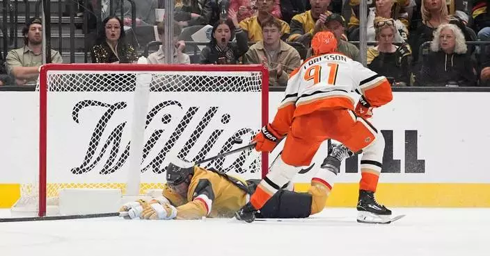 Ducks open the season with a 4-3 victory over the Golden Knights
