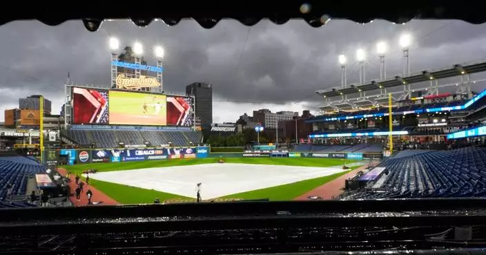 ALCS Game 4 postponed by rain; Rays and Guardians to resume series Saturday