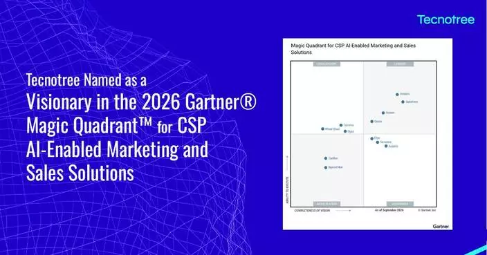 Tecnotree Named a Visionary in the Inaugural 2026 Gartner® Magic Quadrant™ for CSP AI-Enabled Marketing and Sales Solutions