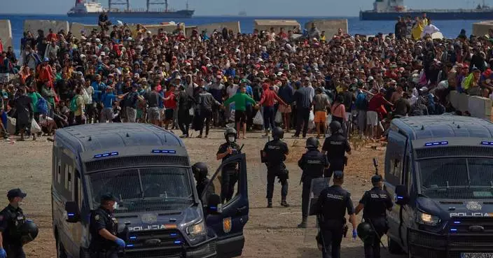 EU officials meet to strengthen border agency as refugee sues over alleged abuses in Libya
