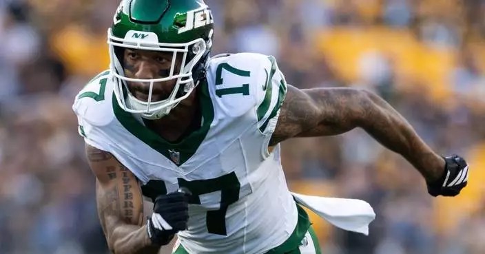 Jets activate wide receiver Tim Patrick off injured reserve ahead of Browns game, AP source says
