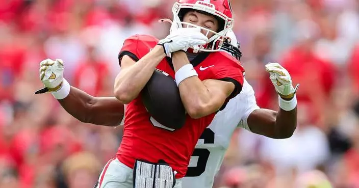 No. 2 Georgia, No. 3 Notre Dame and No. 7 Alabama remained unbeaten and mostly untested