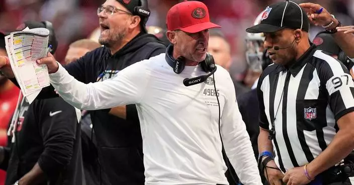 Banged-up 49ers limp into their bye week after a 29-20 loss to the Falcons