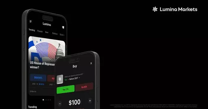 Lumina Markets Launches Prediction Market App for U.S. Customers