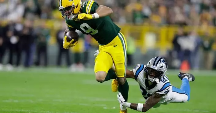 Panthers' Will Lee and Packers' Christian Watson injured on long pass play in 2nd quarter