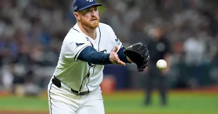 Rasmussen has no-hit bid through 6 innings in Game 1 of Yankees-Rays AL Division Series