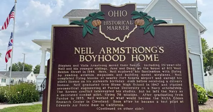 Retired pilot helps historical society buy Neil Armstrong's boyhood home for tours