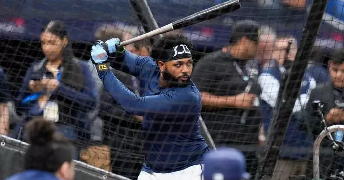 Junior Caminero injures foot during Rays' rally but says he'll play in World Series Game 5