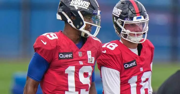 J.J. McCarthy joins the Giants with an unclear path to being their starting quarterback