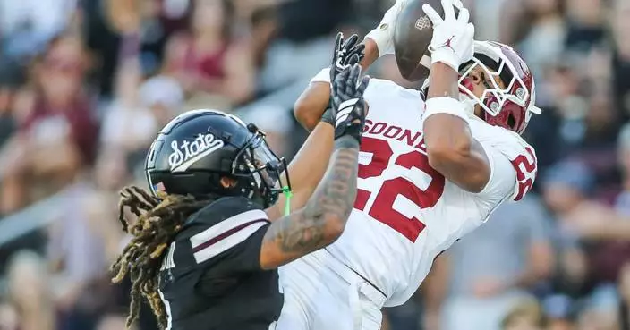 Mateer throws 2 TD passes, Oklahoma hands Mississippi State third-straight loss 23-15