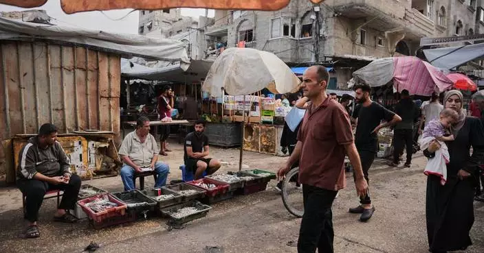 Israel says commercial goods will not enter Gaza, a major shutoff for the hungry territory