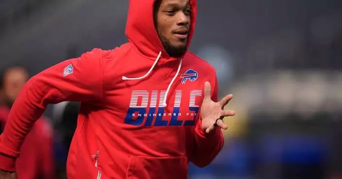 WR DJ Moore is out for Bills' Monday night showdown with Rams