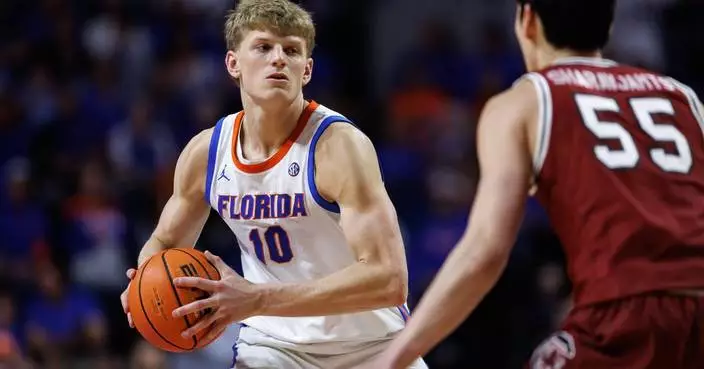 No. 1 Florida returns to Tampa with feelings that are 'still deep in our hearts' from NCAA stunner