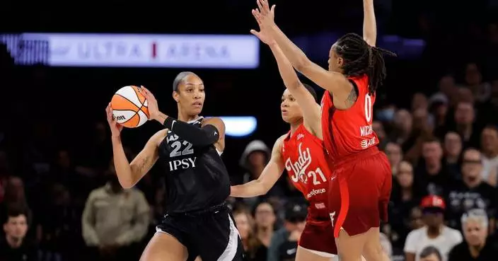 A'ja Wilson scores 36 points as the Aces send the Fever home again with a 94-83 in Game 3