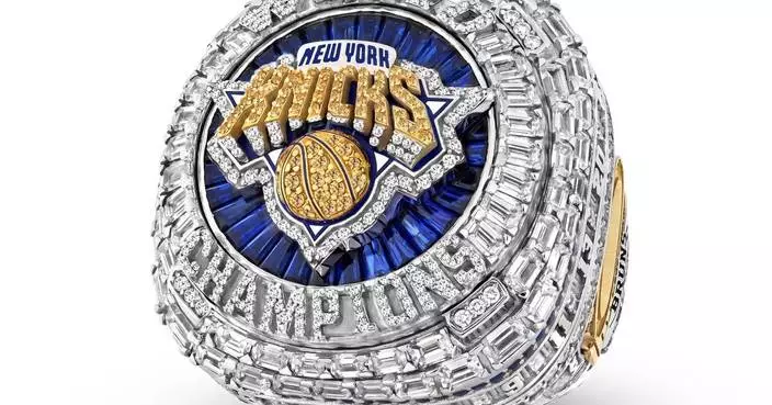 New York Knicks Unveil Championship Ring Created by Renowned Jeweler Jason of Beverly Hills