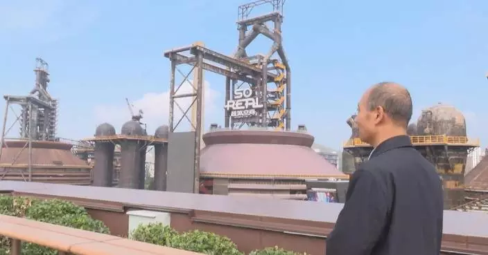 Patriotically-named builder helps transform former steelworks site into modern day landmark