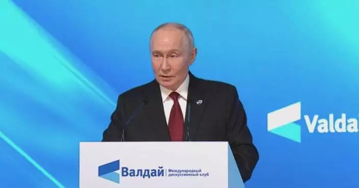 Putin hails Russia's battlefield gains in Sept, says ready for negotiations