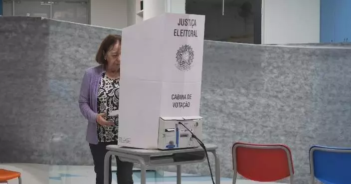 Incumbent president, rival candidate head to runoff in Brazil presidential election