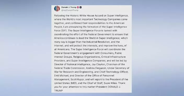 Trump announces new federal task force to coordinate AI efforts