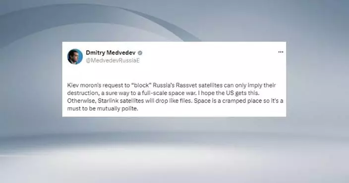 Blocking Russia's satellite network risks space war: Russian official