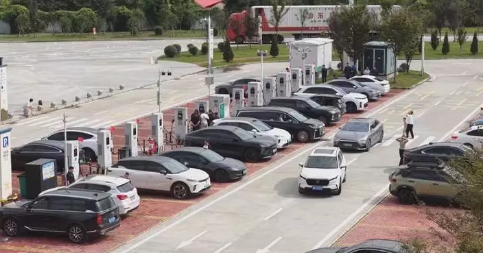 China sees 3 million EV charging sessions on highways from Oct 1-3