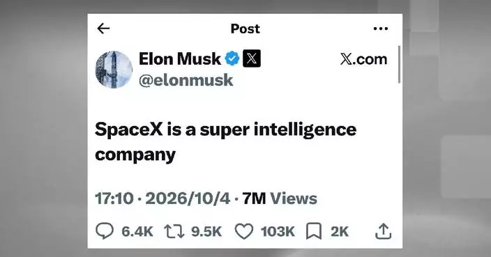 Musk to rename SpaceXAI following Trump’s 'super intelligence' push