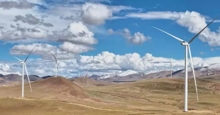Ngari's first wind power project enters grid-connection commissioning stage