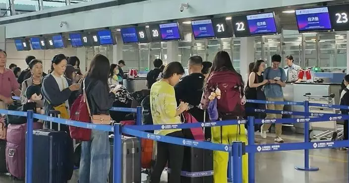 China records 15.46 million cross-border trips during National Day holiday