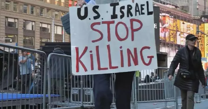 New Yorkers rally against endless wars, call for lasting peace