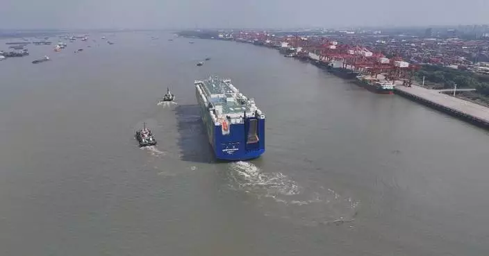 Nanjing opens direct ro-ro route to Europe with maiden voyage of new energy vehicles