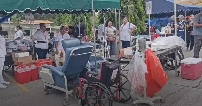 Panama's healthcare workers mobilize emergency care for quake victims amid hospital damage