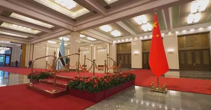 Xi to hold welcome ceremony for Botswana's president