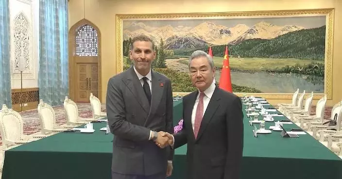 China's top diplomat meets special envoy of UAE president