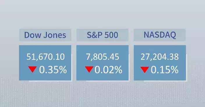 U.S. stocks end lower amid chip selloff