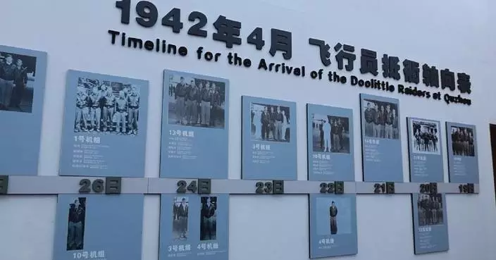 Doolittle Raiders' descendants visit China's Quzhou to honor WWII rescue bonds