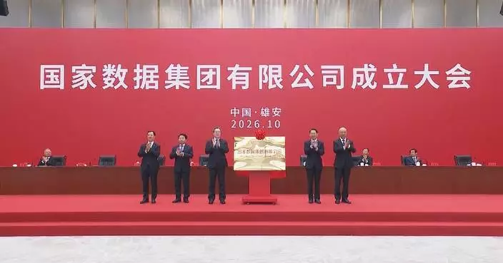 Chinese vice premier attends inauguration of state-owned enterprise focused on data