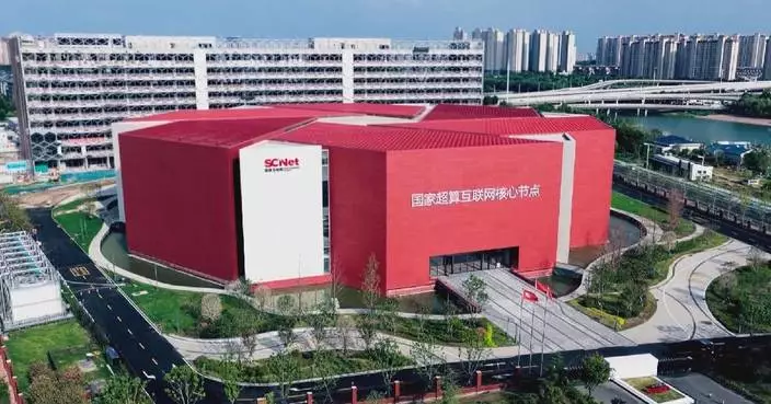 China releases top 10 major application achievements of its first homegrown 100,000-card supercluster