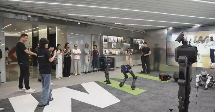 Int'l delegations flock to China to get up-close look at next-gen robotics