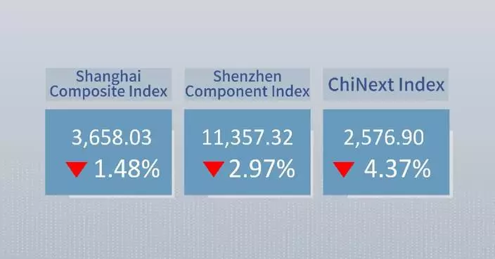 Chinese shares close lower Thursday