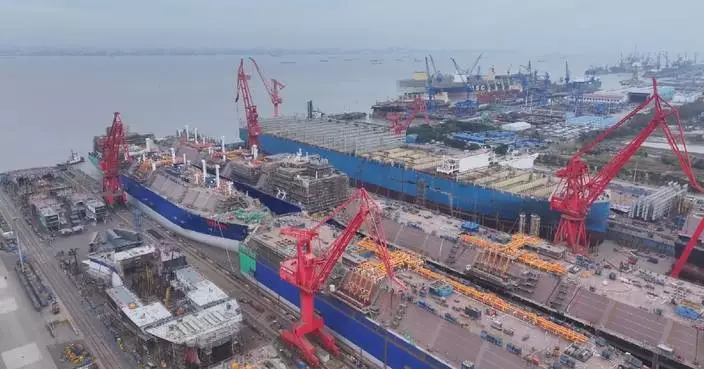 China's shipbuilding maintains leading position in Jan-Sept: ministry data