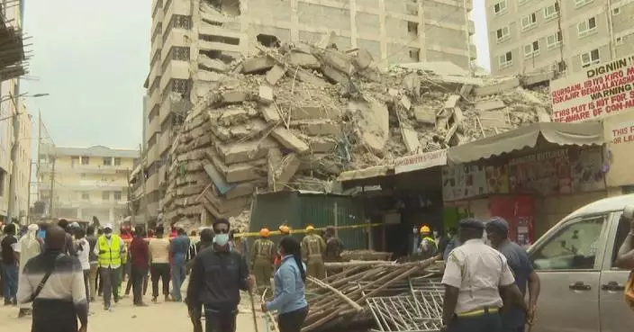Building collapse in Kenya's Nairobi leaves multiple feared trapped