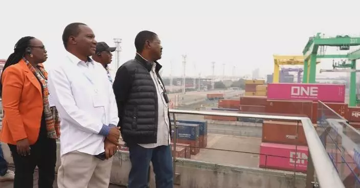 Kenyan parliament speaker hails Tianjin Port's smart operations, eyes tech-driven growth