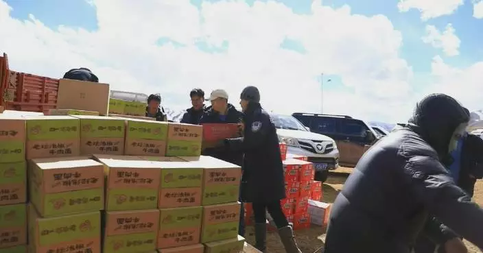China guarantees relief supplies, restores power in quake-hit Xizang