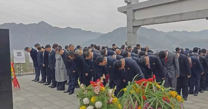 Ceremony marks renovation's completion of CPV martyrs' cemetery held in DPRK