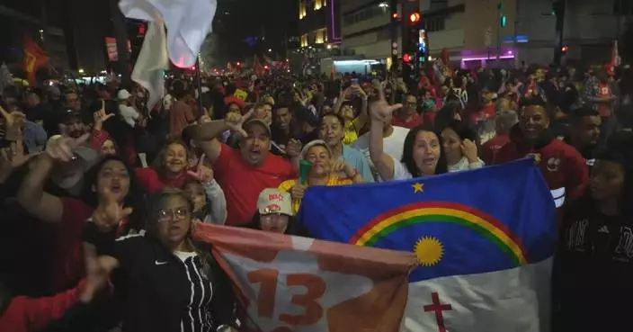 Cheers erupt as President Lula wins historic fourth term in runoff election