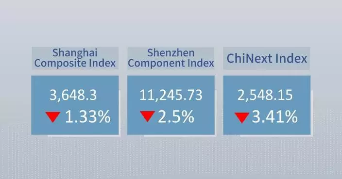 Chinese shares close lower Tuesday